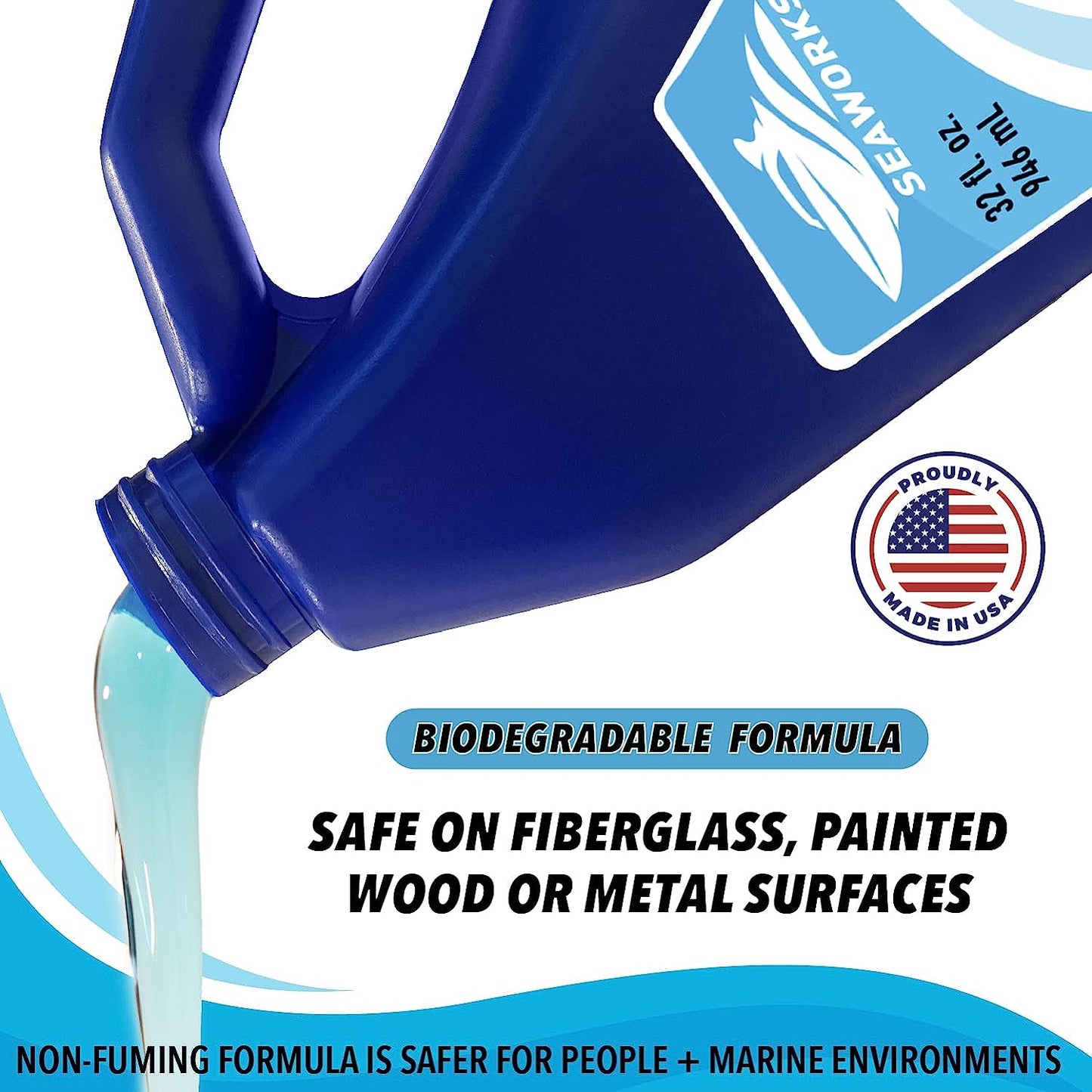Seaworks Professional Boat Aluminum and Pontoon Cleaner
