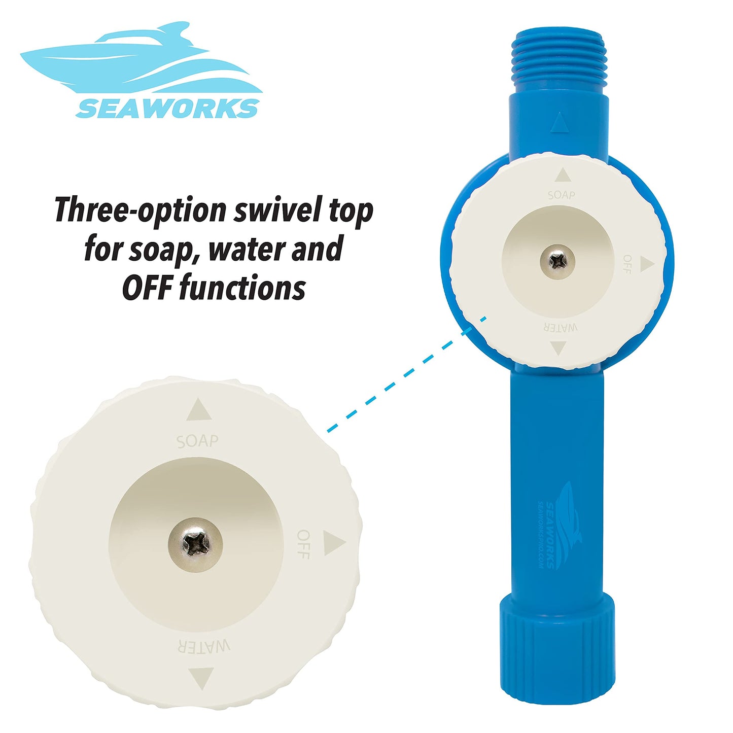 Flush Mixer with Quart/32 Fl Oz Salt Remover
