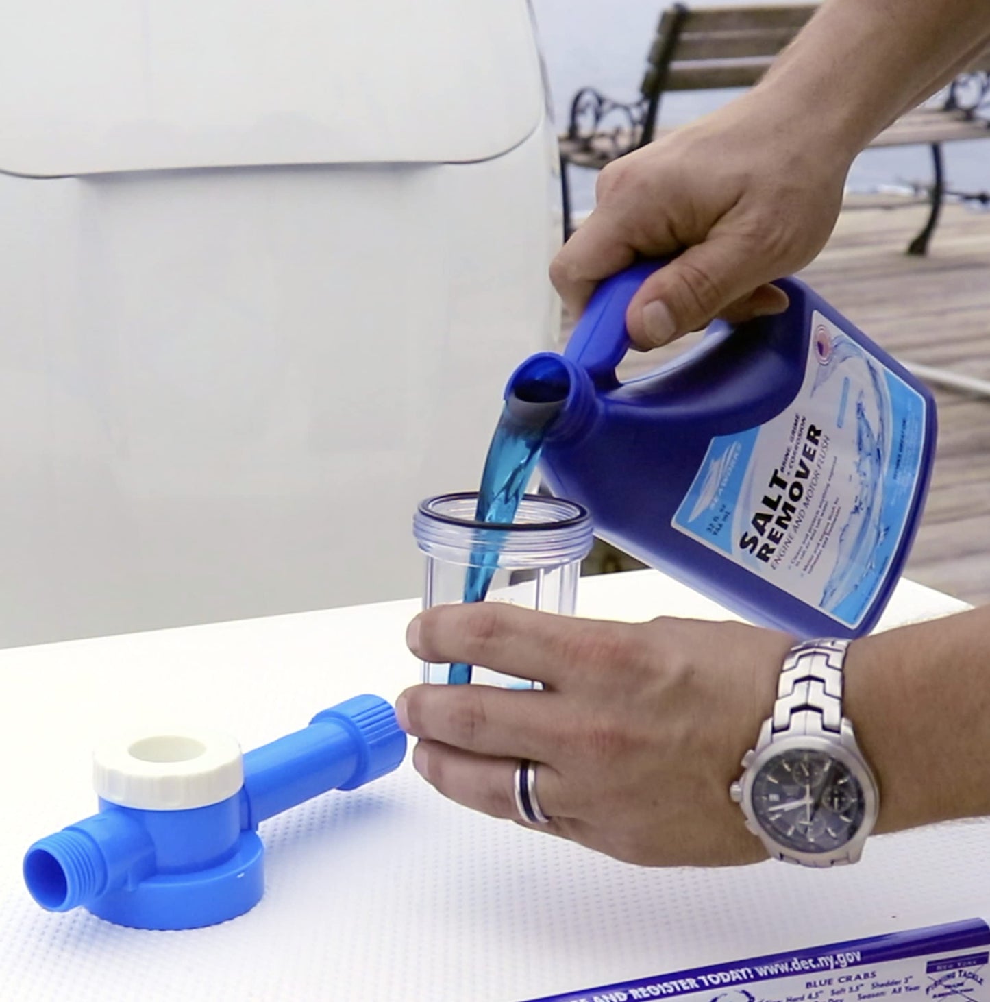 Bottle Salt Remover Engine and Motor Flush, 32 Fl Oz
