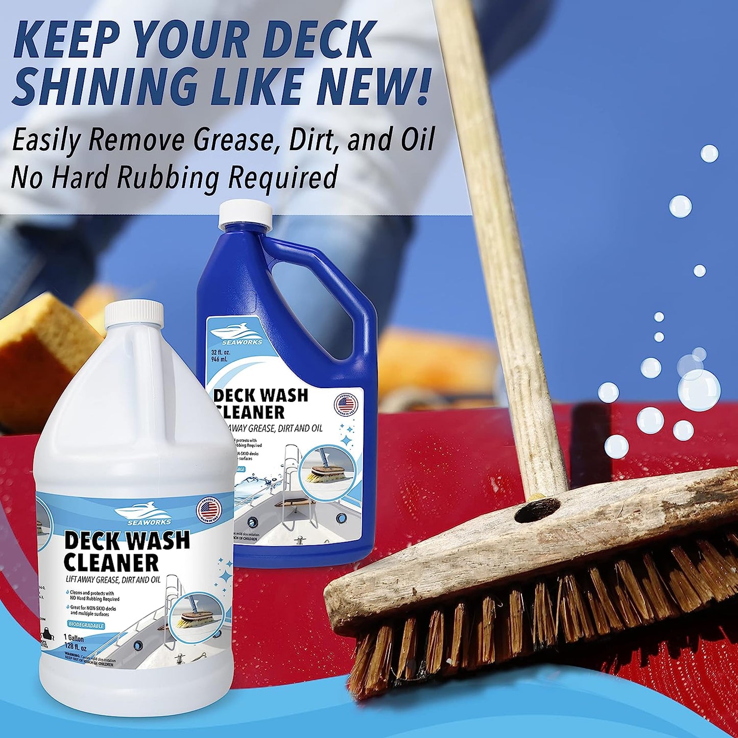 Seaworks Boat Deck Wash Cleaner