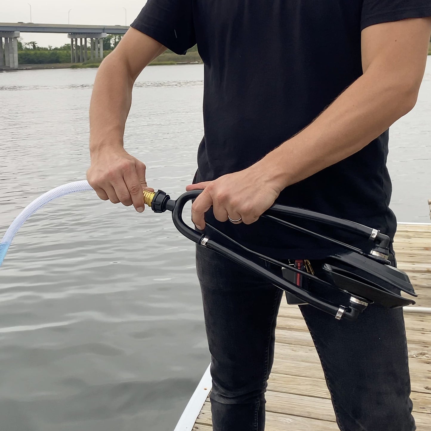 Boat Winterizer Gravity Motor Cleaner with Flusher Kit
