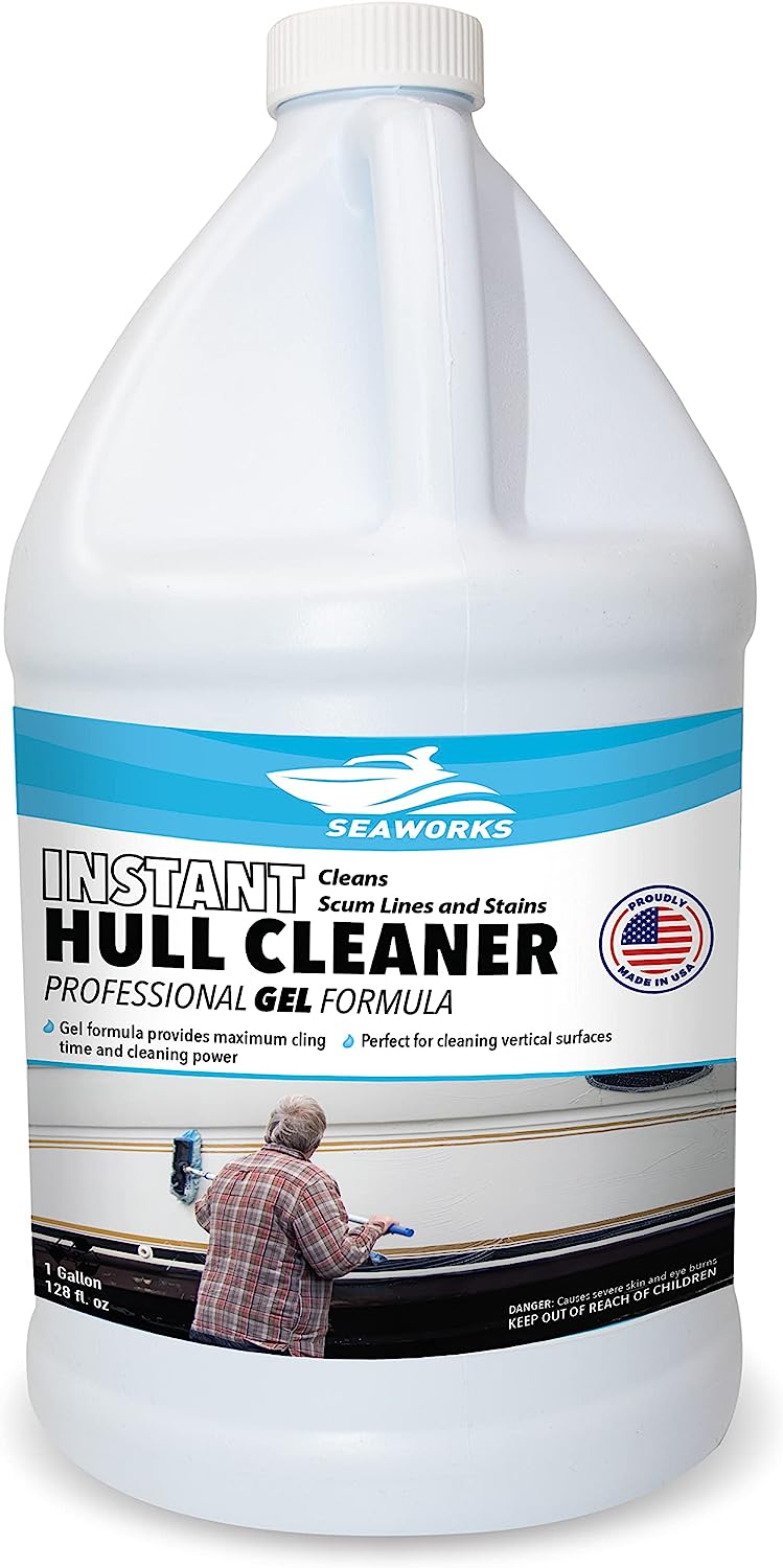 Seaworks Gel Instant Boat Hull Stain Remover Cleaner