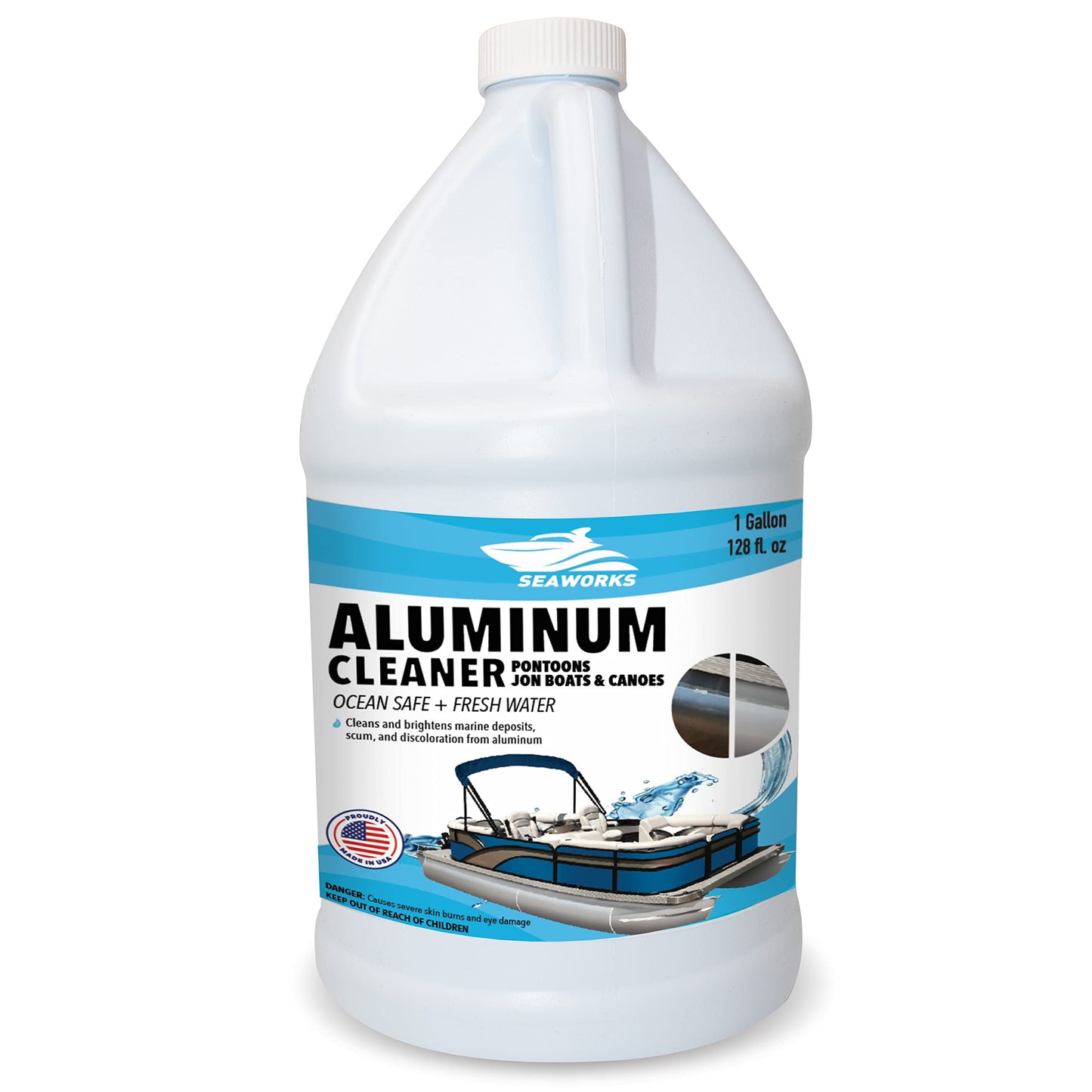 Seaworks Professional Boat Aluminum and Pontoon Cleaner