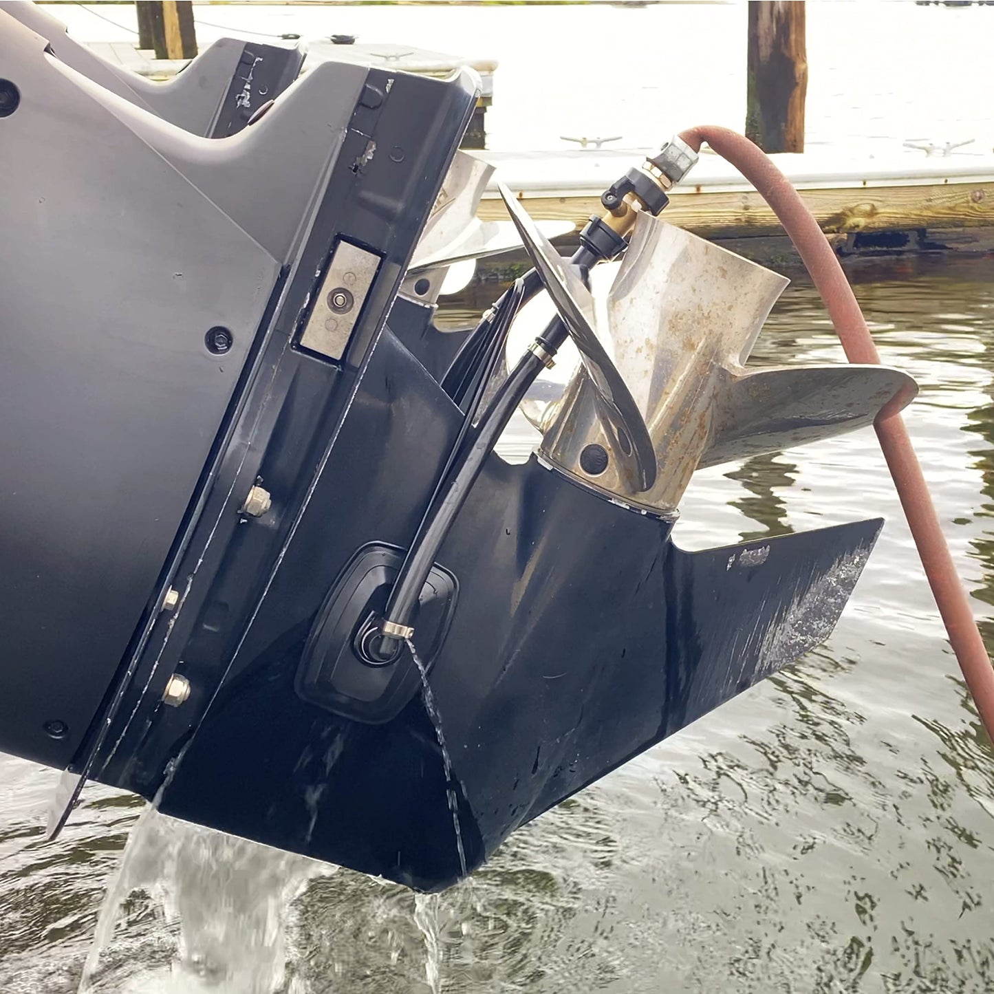 Boat Winterizer Gravity Motor Cleaner with Flusher Kit