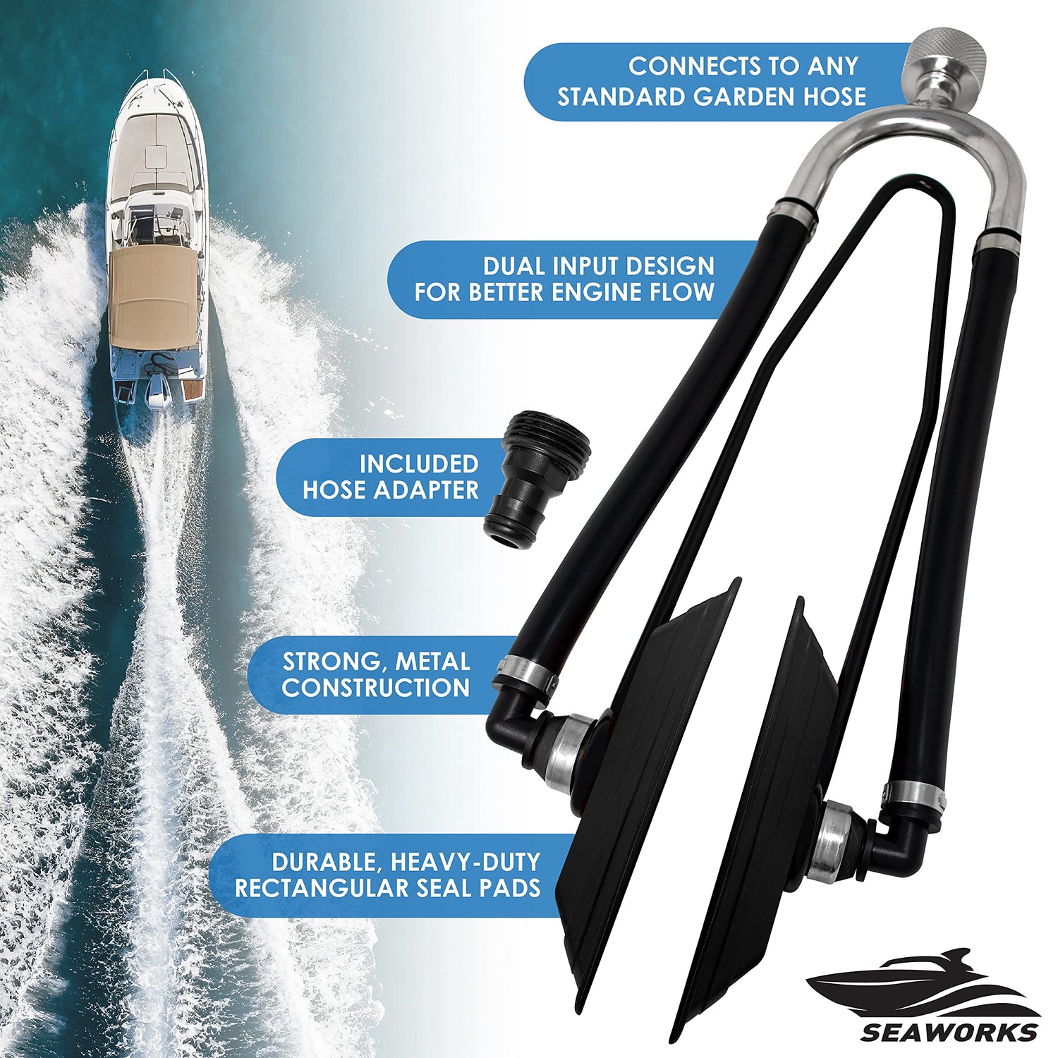 Plastimo Motore Adattatore Flush Per Tubo Tubo - Foto 4